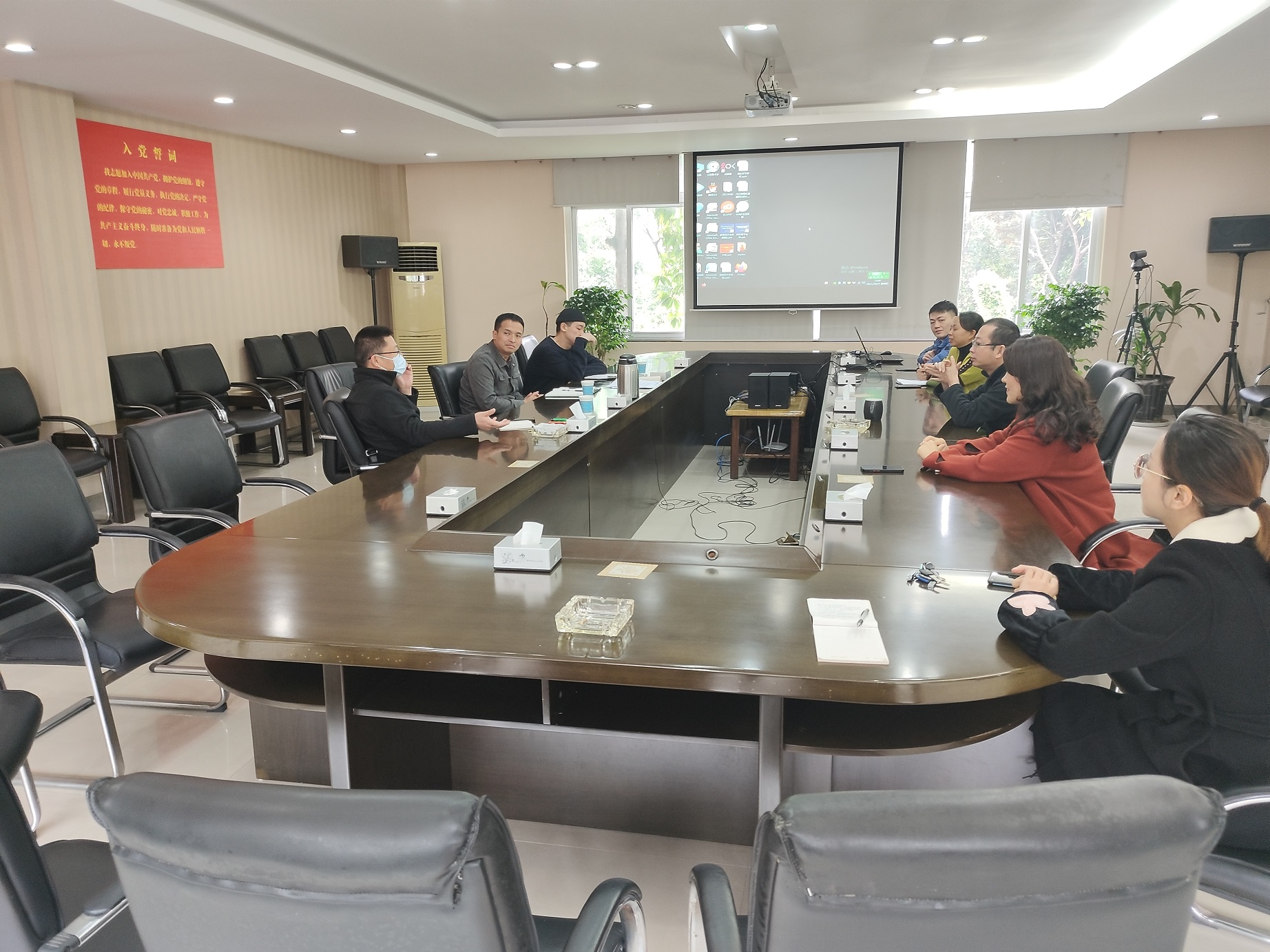 公司安全環保部監督指導內江管理處環境保護工作