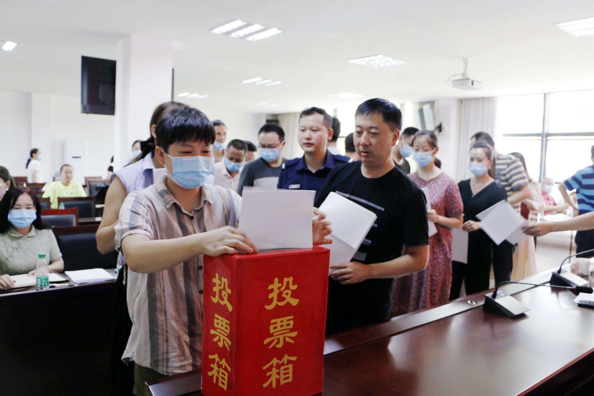 資陽管理處完成工會換屆選舉工作
