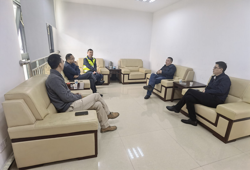 成渝公司督導成渝分公司資陽管理處營運管理工作