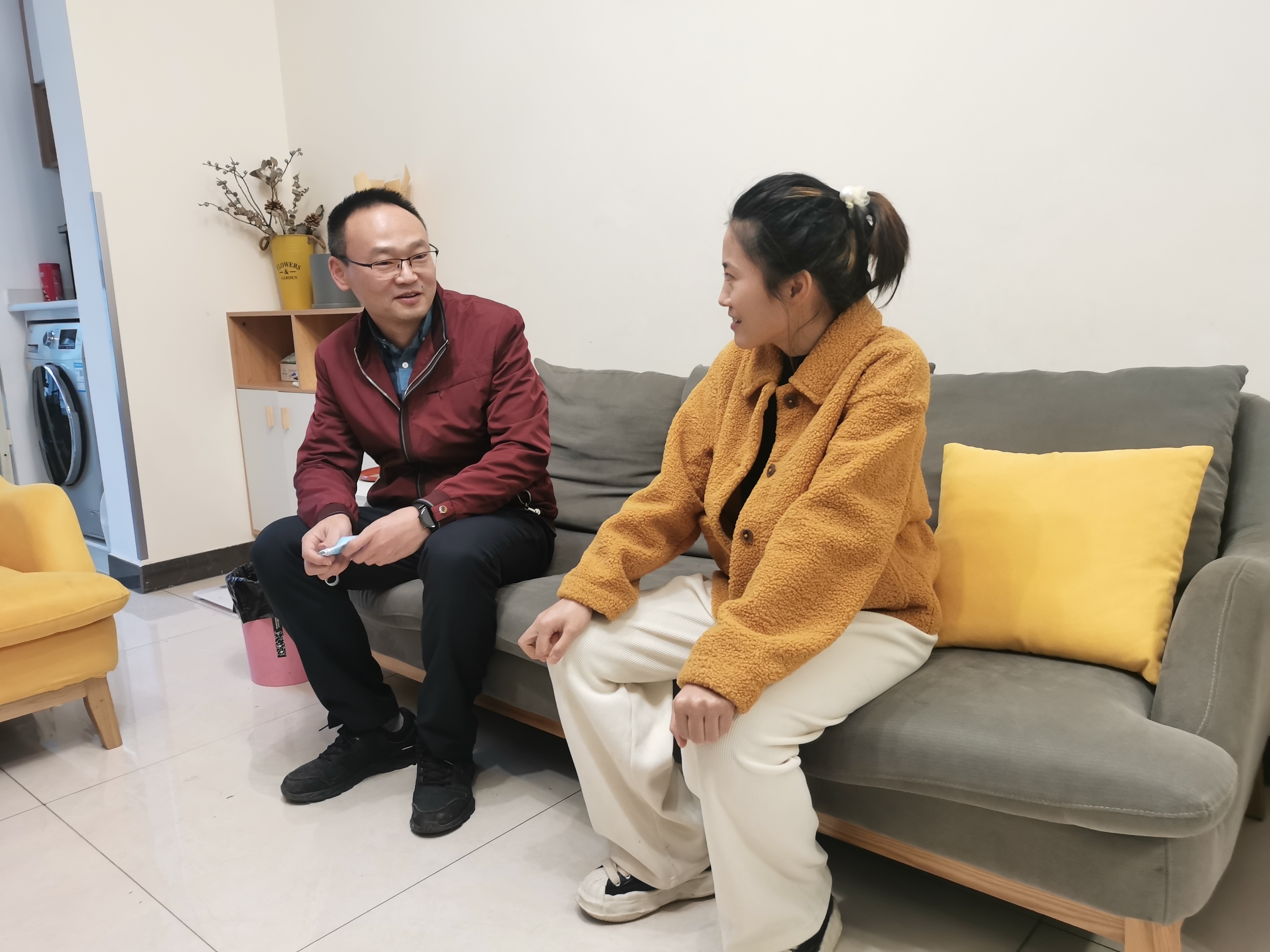 簡訊：資陽管理處工會走訪困難職工家庭