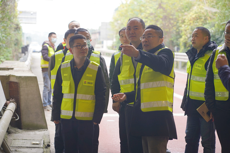 蜀道集團督察成渝分公司安全環保工作