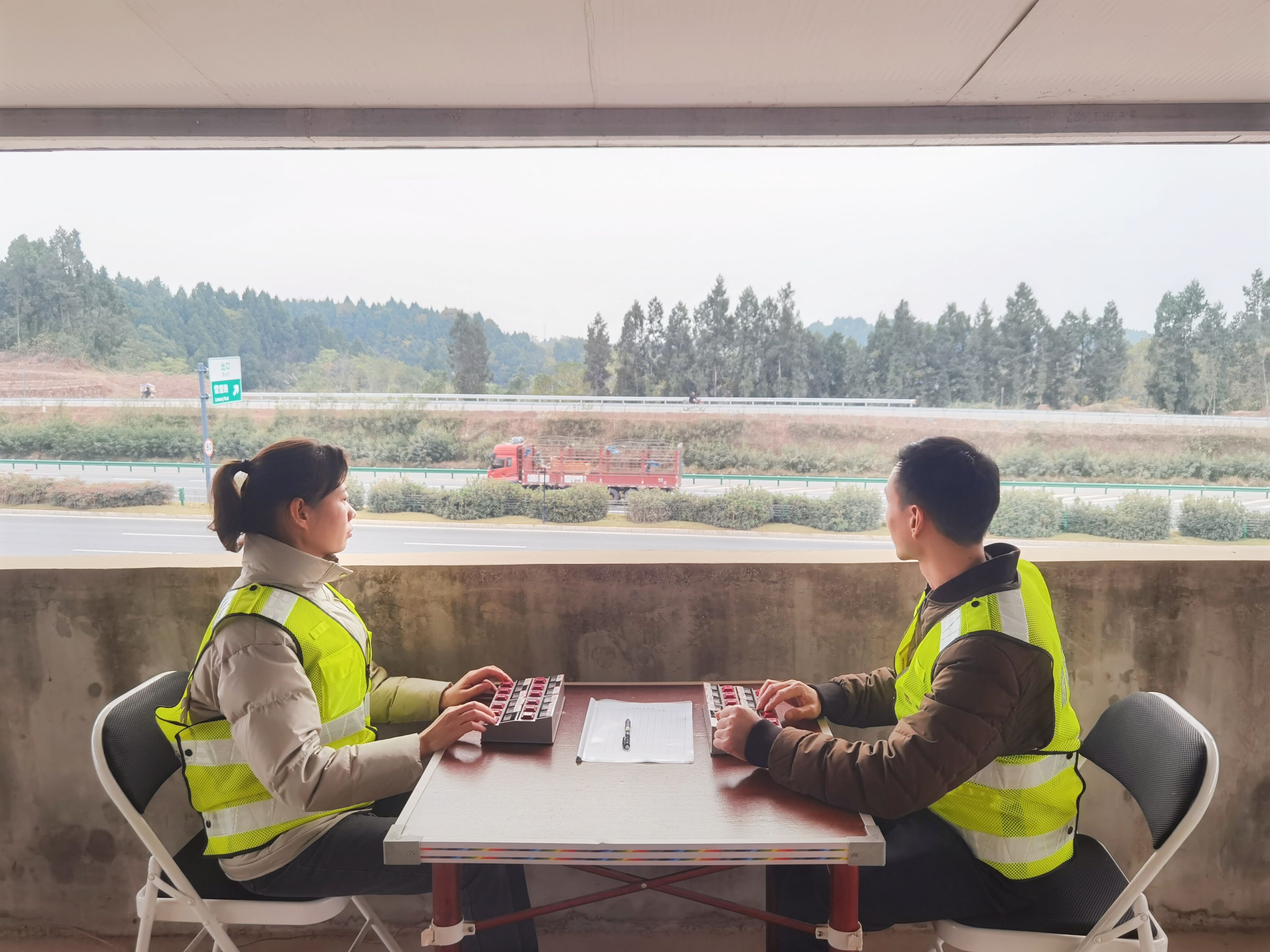 資陽(yáng)管理處開(kāi)展成資大道車流量專項(xiàng)調(diào)查