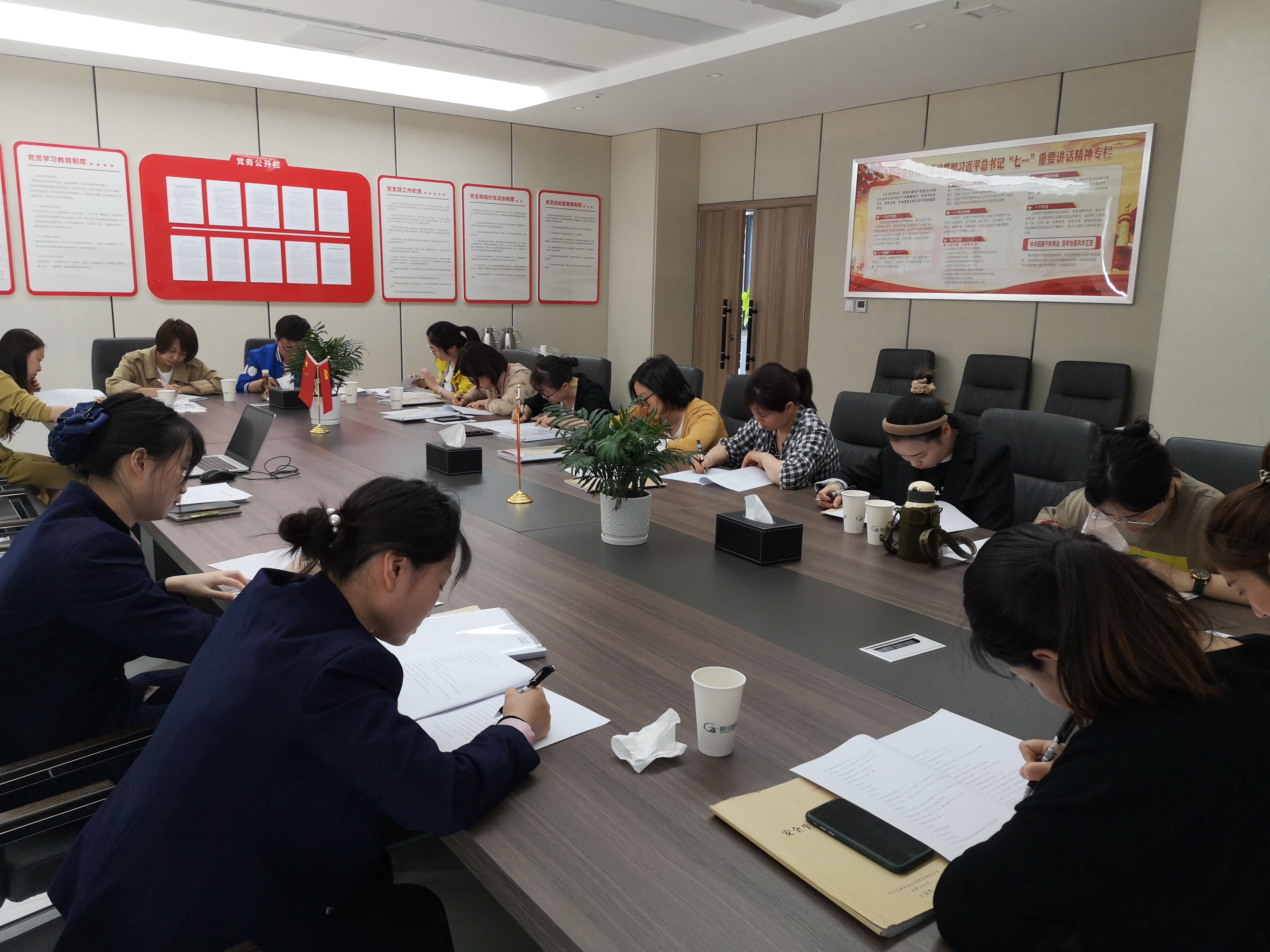 2021.3.22營運科創中心開展監控值班業務考試