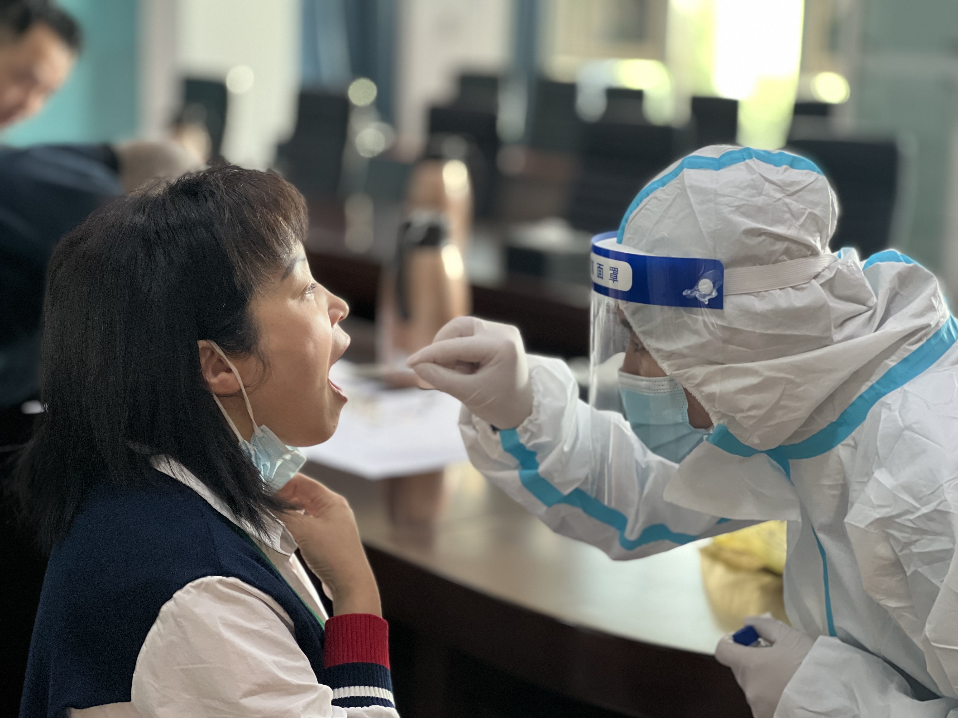 成都管理處組織開展三月核酸檢測