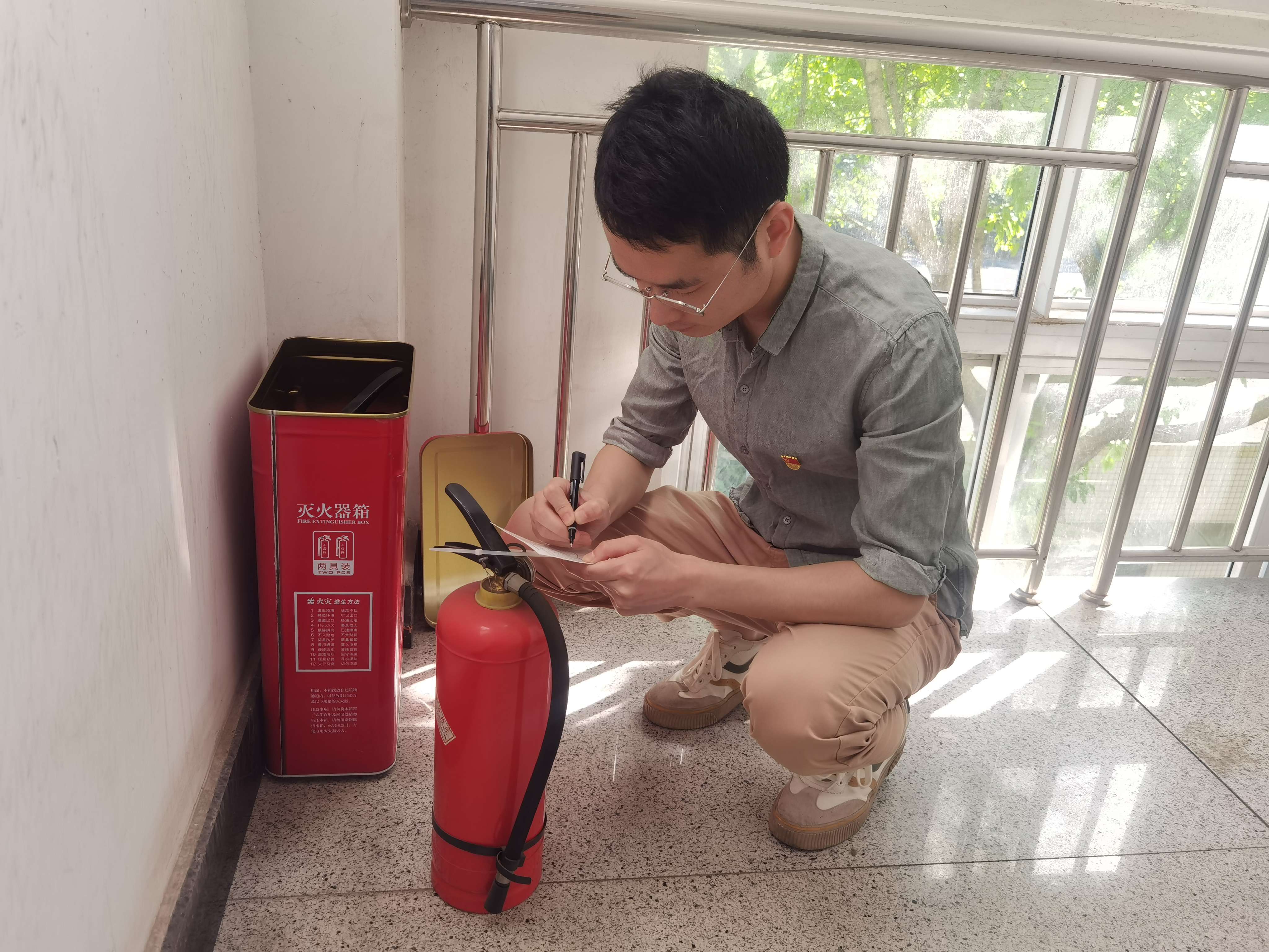 內(nèi)江管理處開展消防設(shè)施專項(xiàng)檢查
