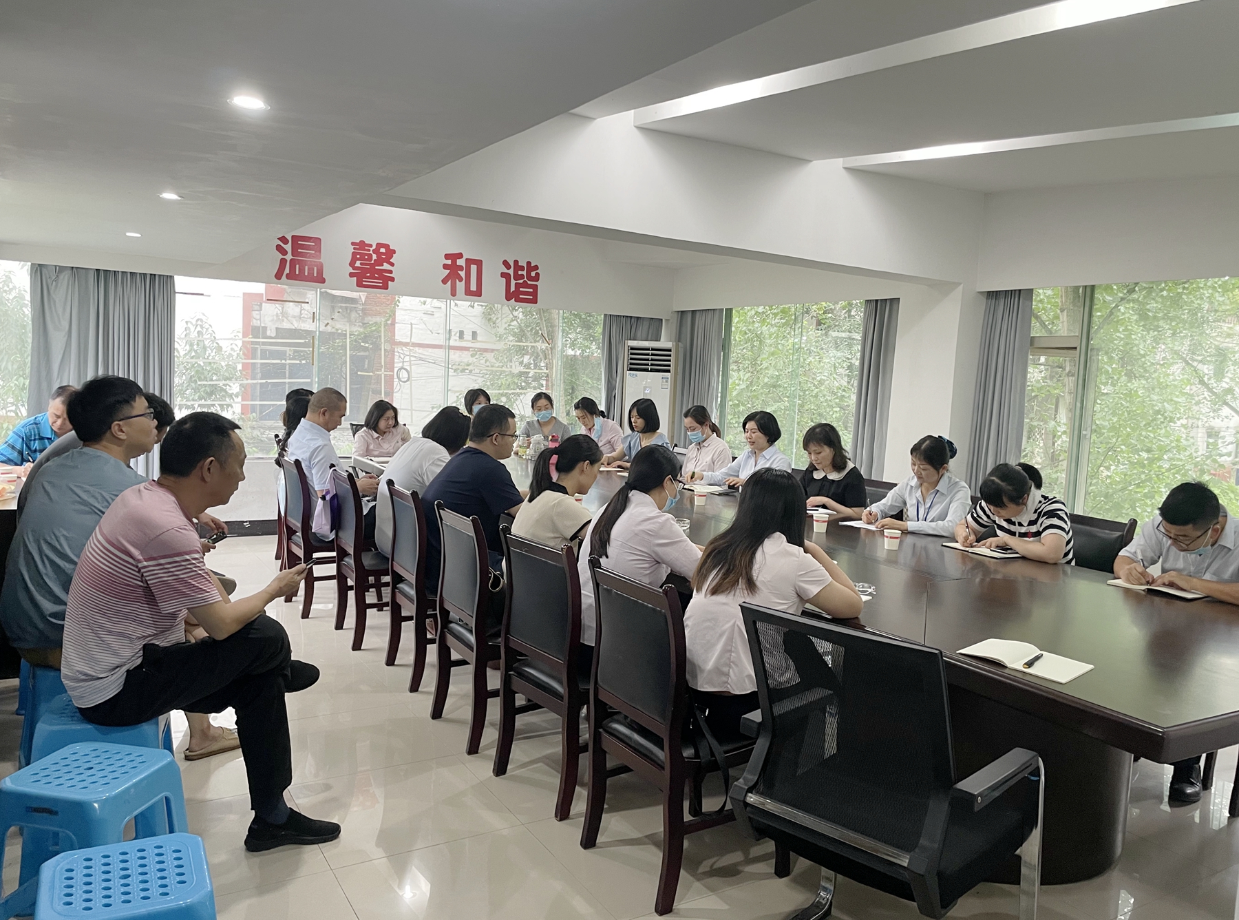 資陽管理處組織開展員工醫保福利知識宣貫會