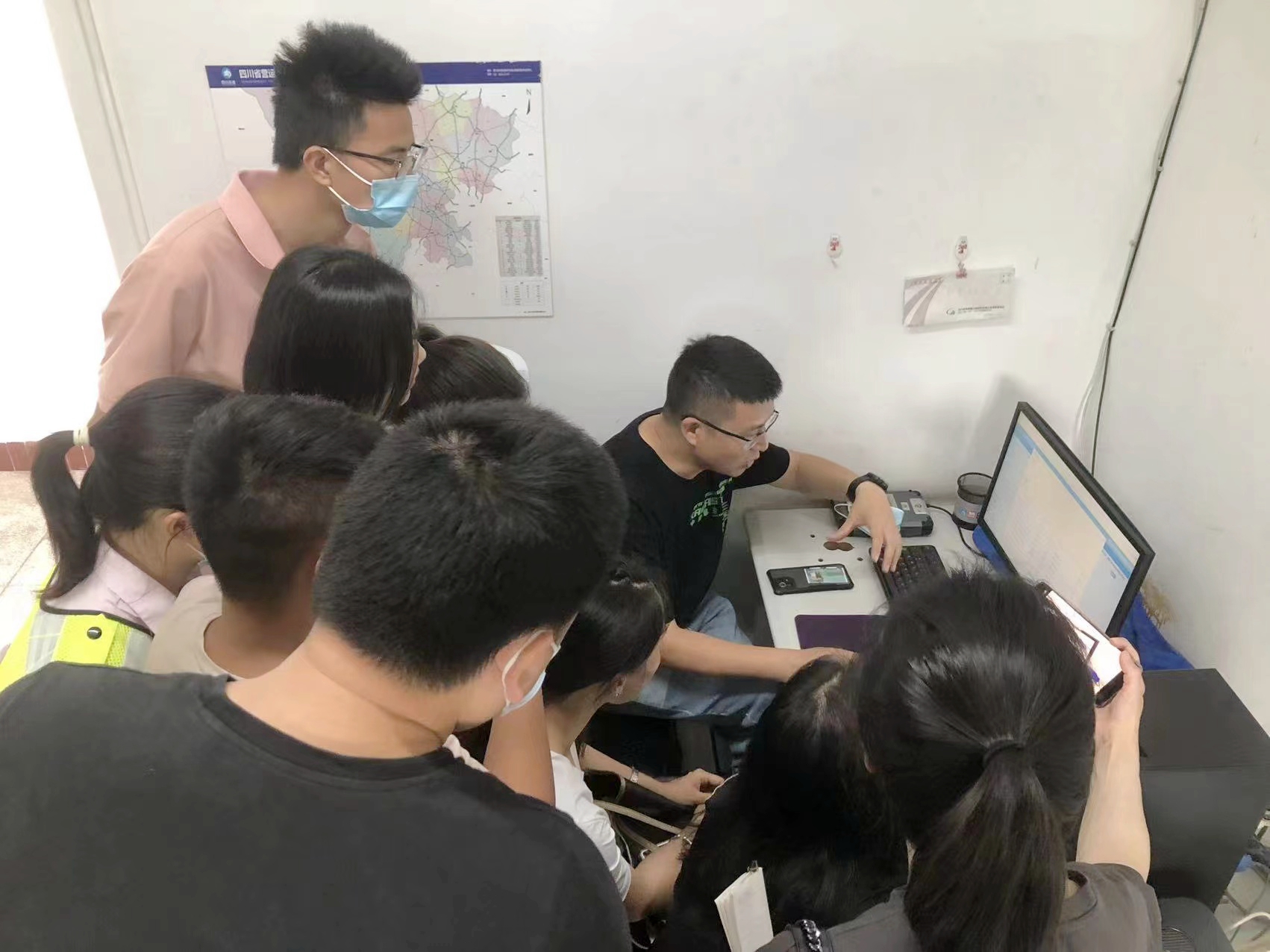 資陽管理處積極開展稽查業務培訓