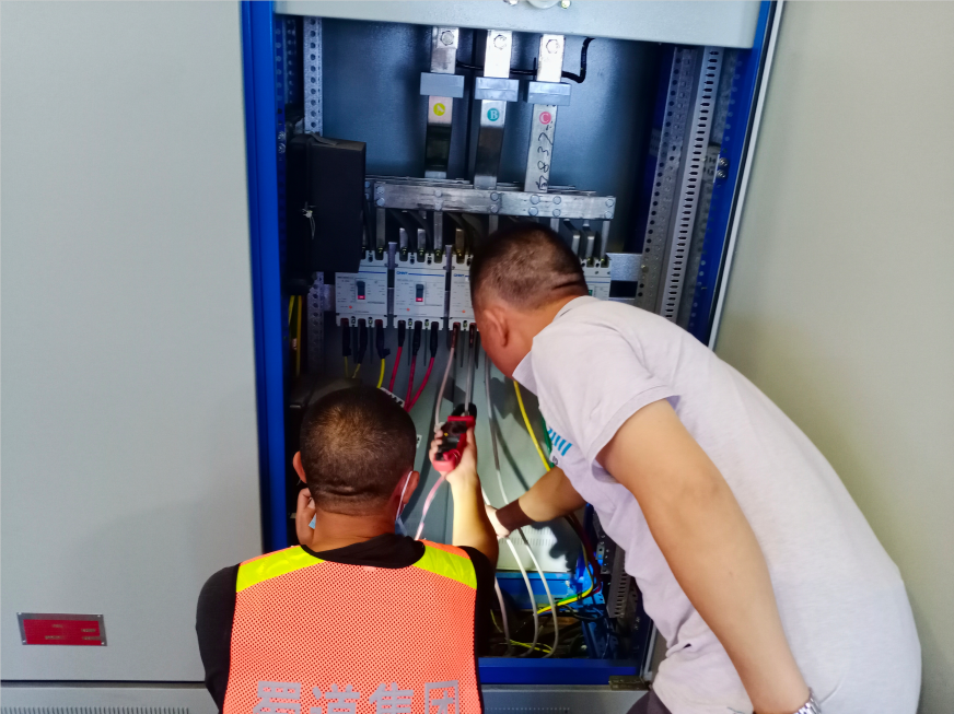 內江管理處開展機電設備抗熱運行評估檢查