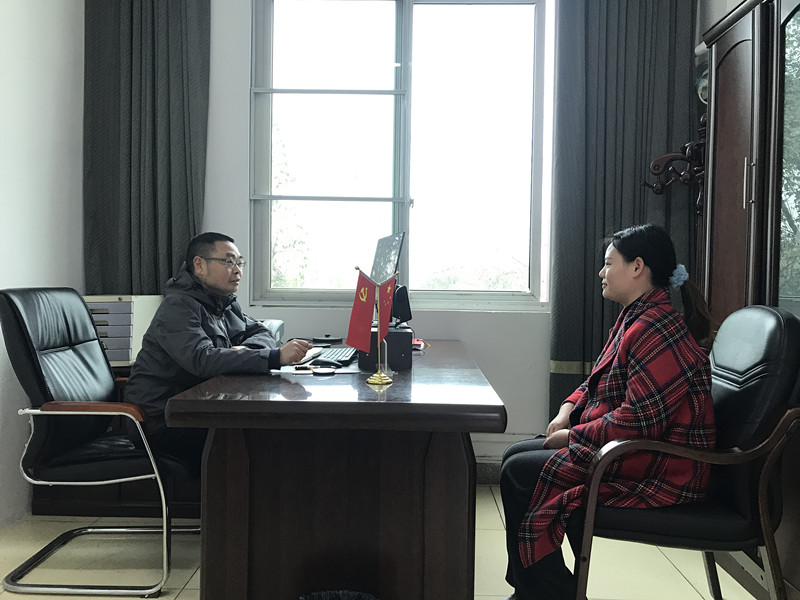 20230227+楊雪蓮+成都管理處黨總支紀檢與員工開展廉潔提醒談心談話