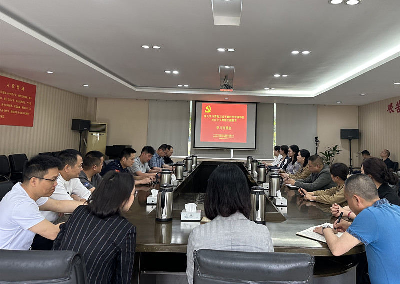 2023.5.15+成渝分公司+學思想 強黨性 重實踐 建新功——內江管理處黨總支深入學習貫徹習近平新時代中國特色社會主義思想+龐宇